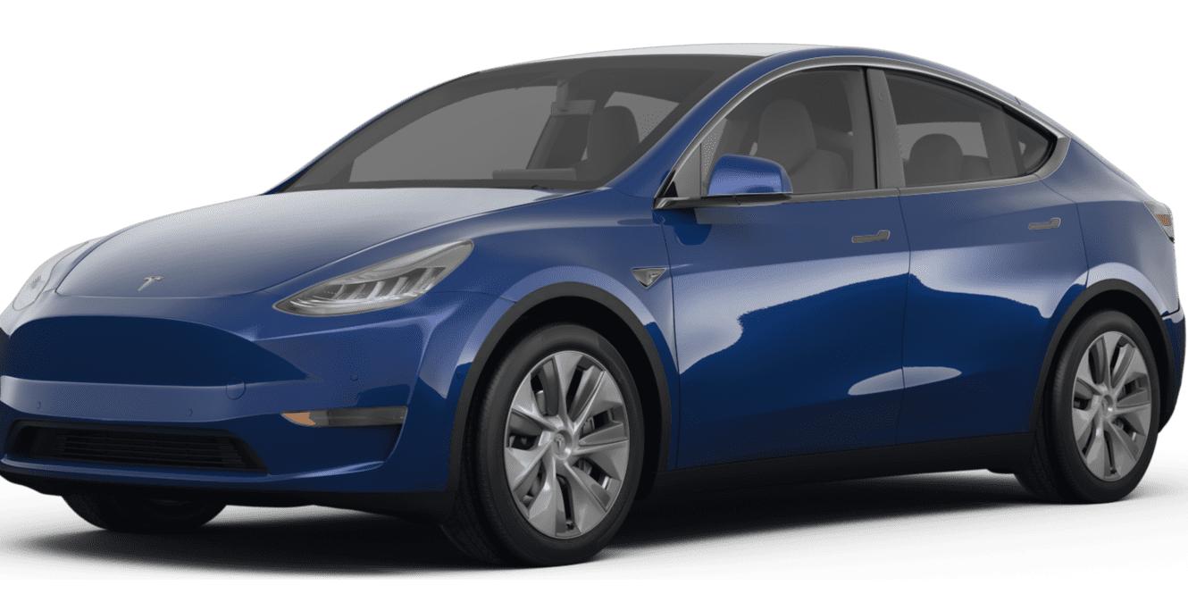 TESLA MODEL Y 2022 7SAYGDEE6NF362565 image